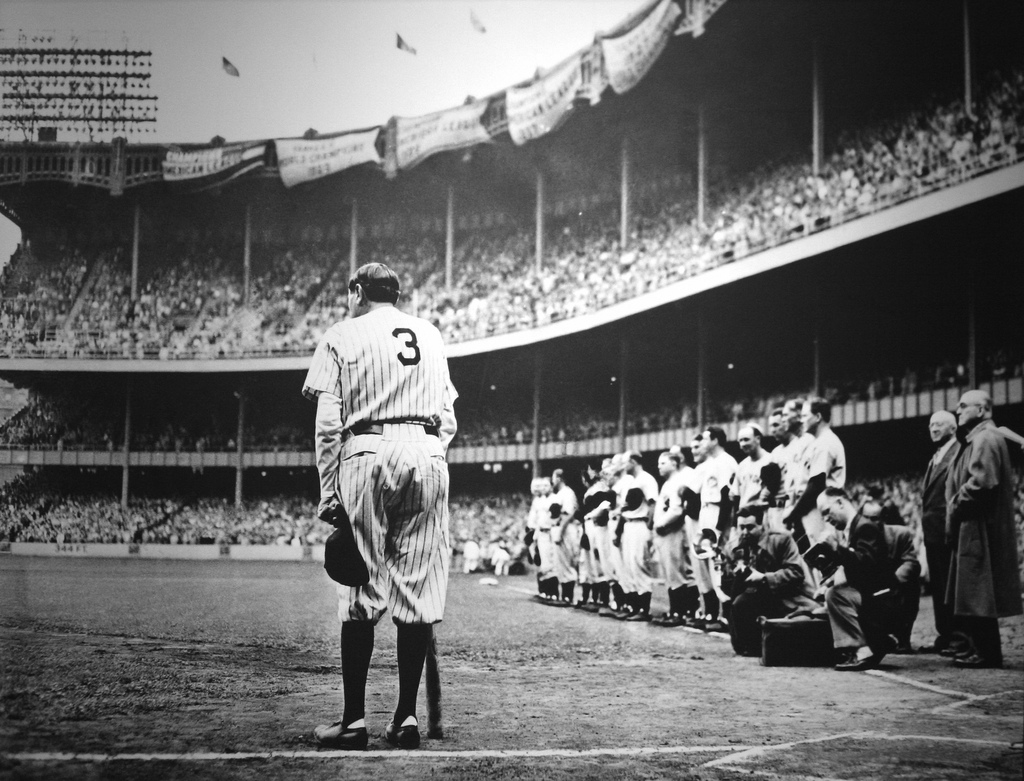 Don't let the fear of striking out hold you back. -- Babe Ruth  